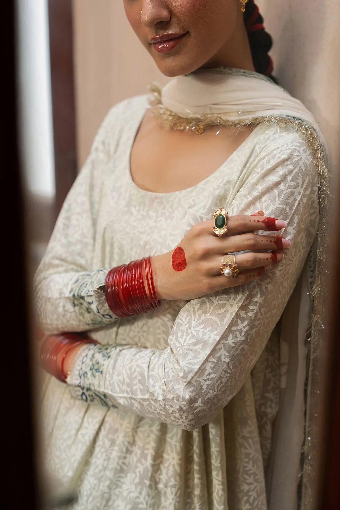 Maria B 3 Piece Block Printed Lawn Suit