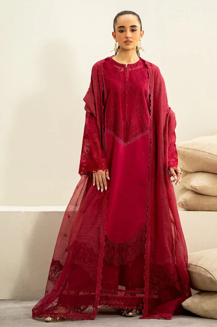 Saad Shaikh | Luxe Eid Lawn 24 | Blush