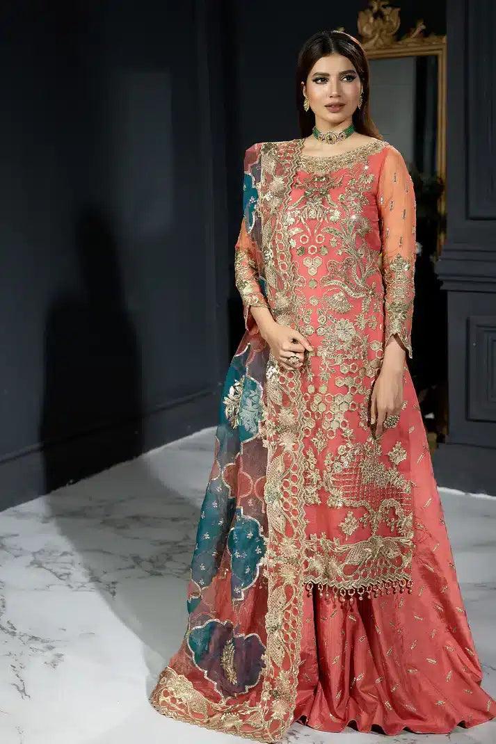 Imrozia Premium | Andaaz e Khaas Bridals 23 | IB-40 Giaa - Aqsa Fabrics