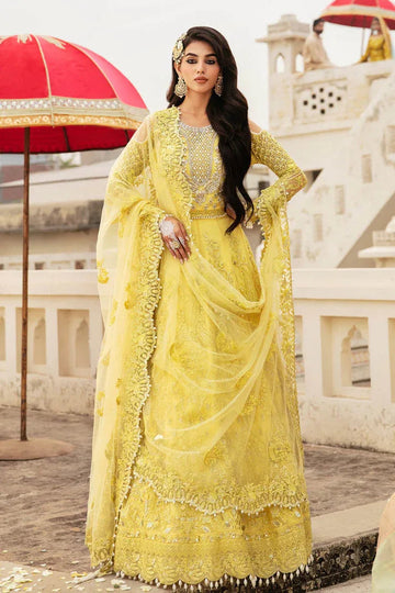 Imrozia Premium | Kayseria Bridals 24 | SB-18 Zard - Aqsa Fabrics