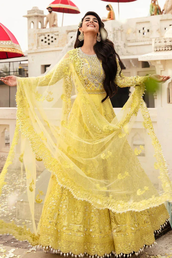Imrozia Premium | Kayseria Bridals 24 | SB-18 Zard - Aqsa Fabrics