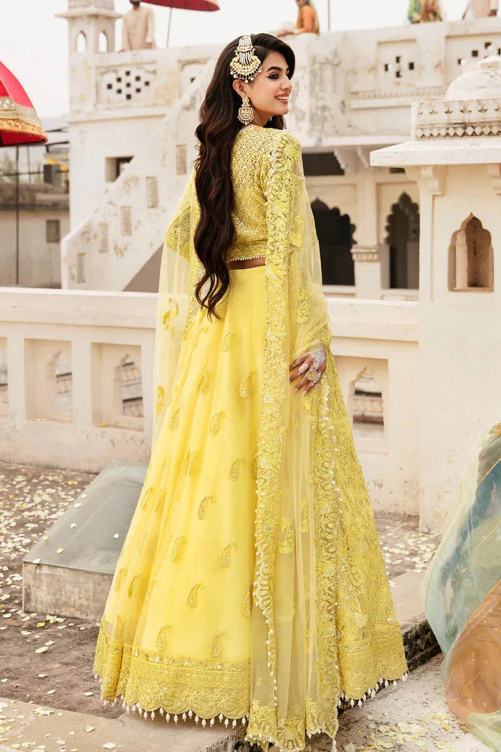 Imrozia Premium | Kayseria Bridals 24 | SB-18 Zard - Aqsa Fabrics