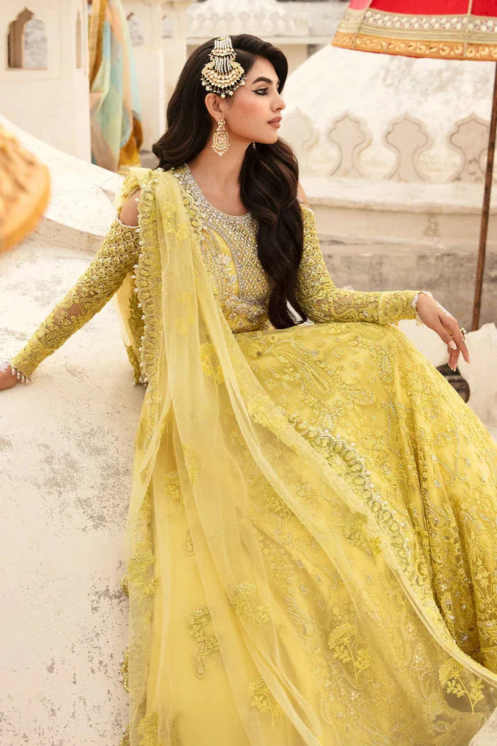 Imrozia Premium | Kayseria Bridals 24 | SB-18 Zard - Aqsa Fabrics