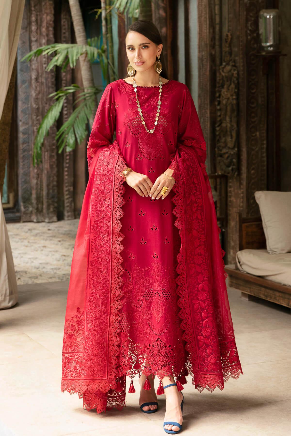 Imrozia Premium | Reve Luxury Lawn | S.L 56 Julia - Aqsa Fabrics