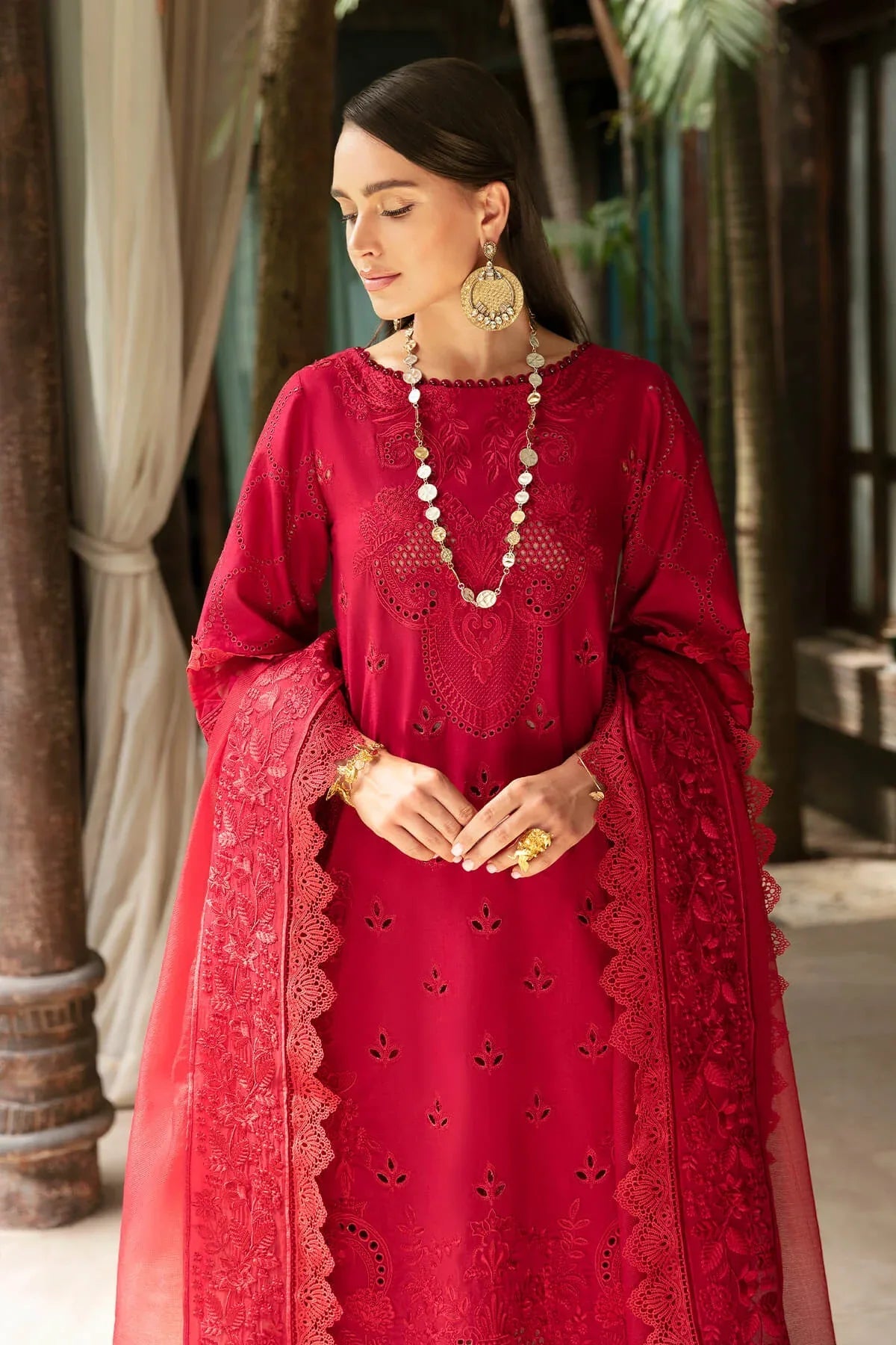 Imrozia Premium | Reve Luxury Lawn | S.L 56 Julia - Aqsa Fabrics