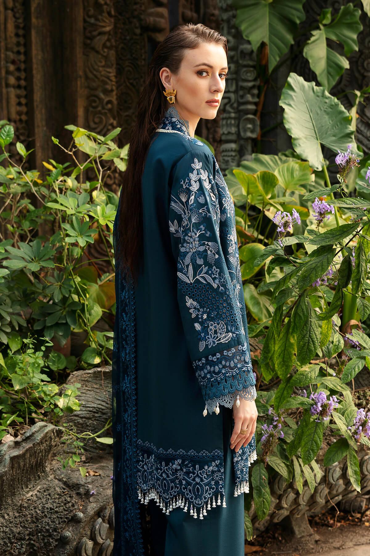 Imrozia Premium | Reve Luxury Lawn | S.L 58 Desiree - Aqsa Fabrics