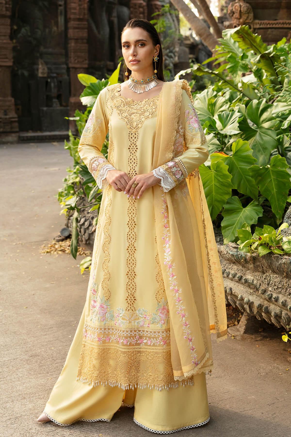 Imrozia Premium | Reve Luxury Lawn | S.L 59 Solene - Aqsa Fabrics