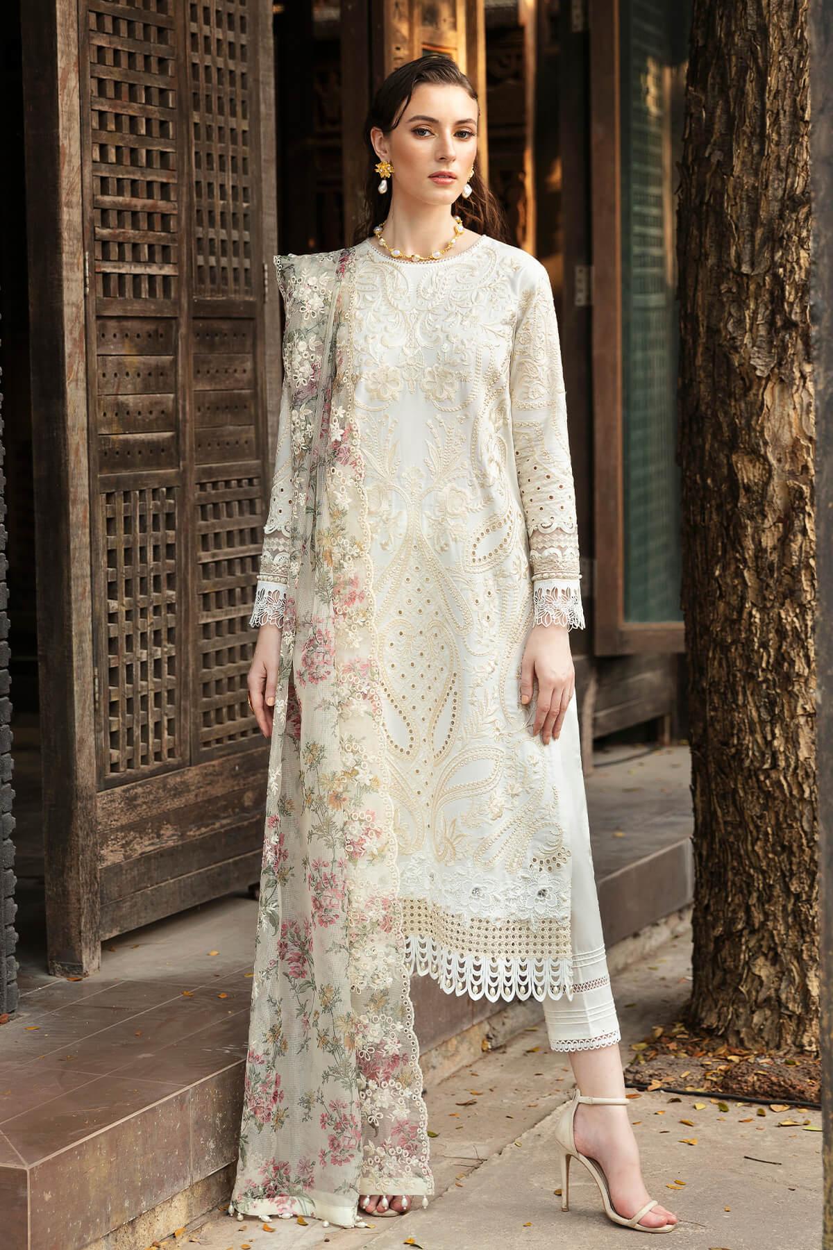 Imrozia Premium | Reve Luxury Lawn | S.L 60 Sephora - Aqsa Fabrics