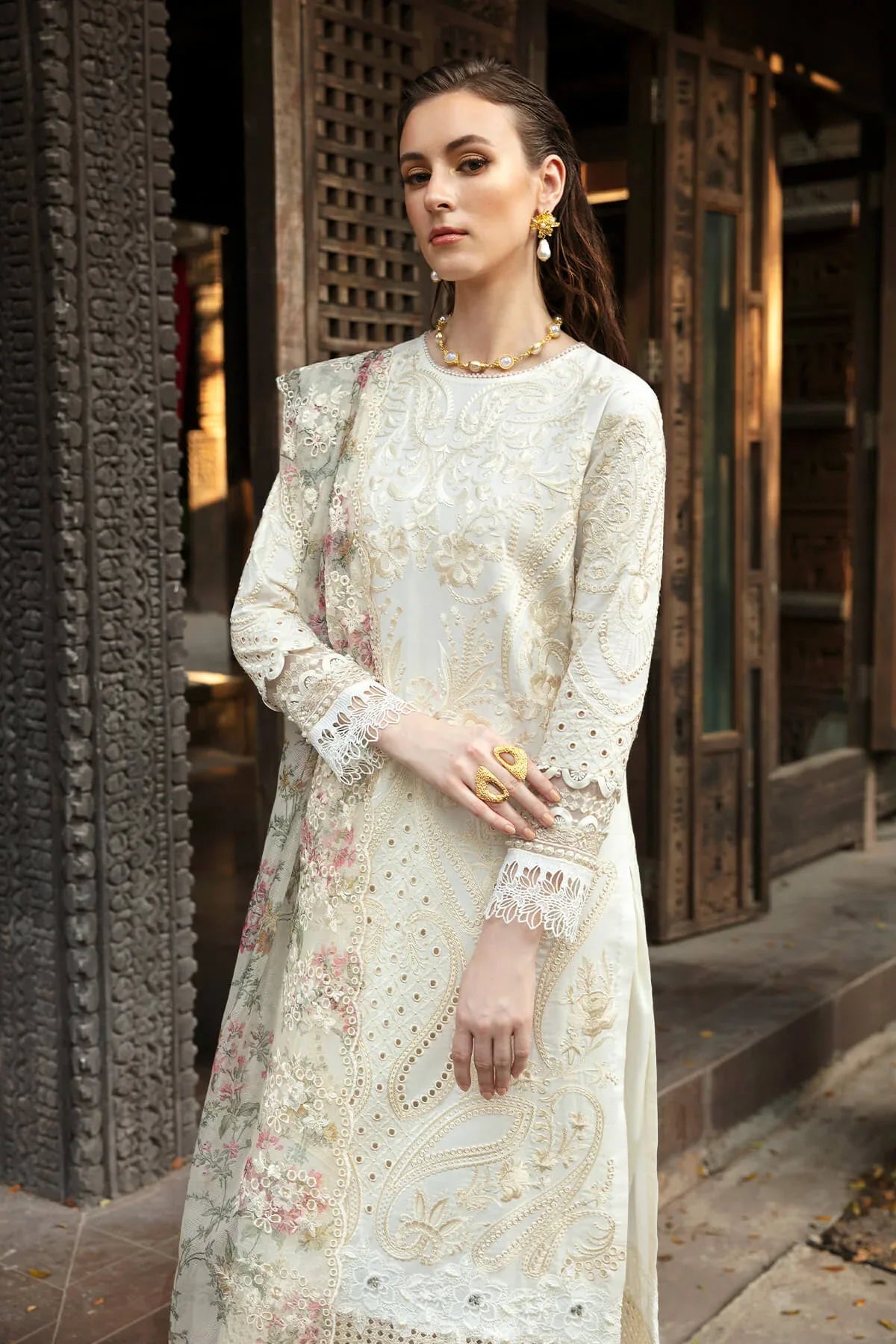 Imrozia Premium | Reve Luxury Lawn | S.L 60 Sephora - Aqsa Fabrics
