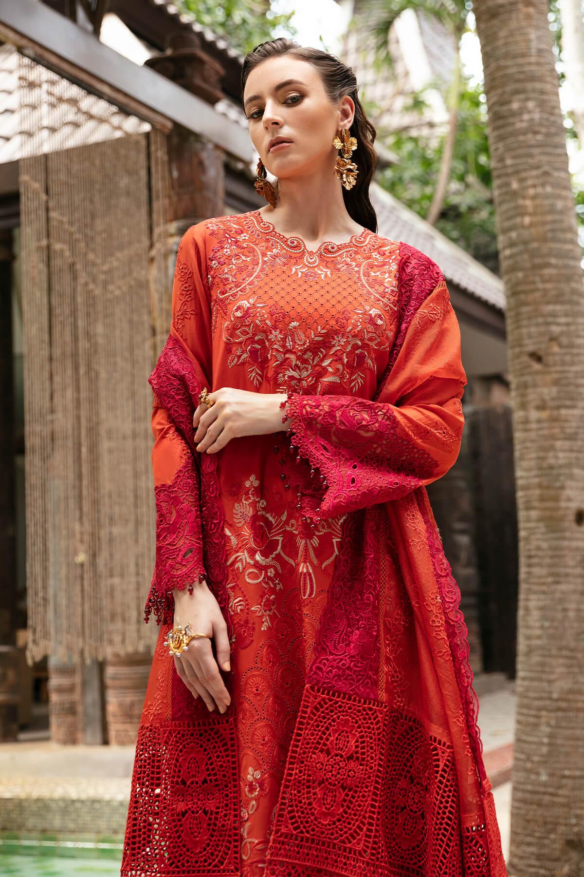 Imrozia Premium | Reve Luxury Lawn | S.L 61 Alizee - Aqsa Fabrics