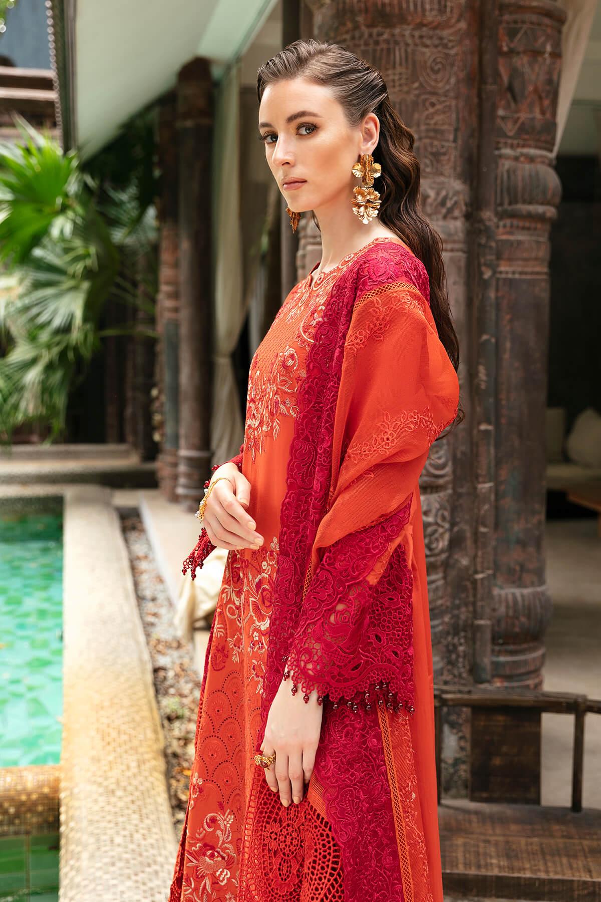 Imrozia Premium | Reve Luxury Lawn | S.L 61 Alizee - Aqsa Fabrics