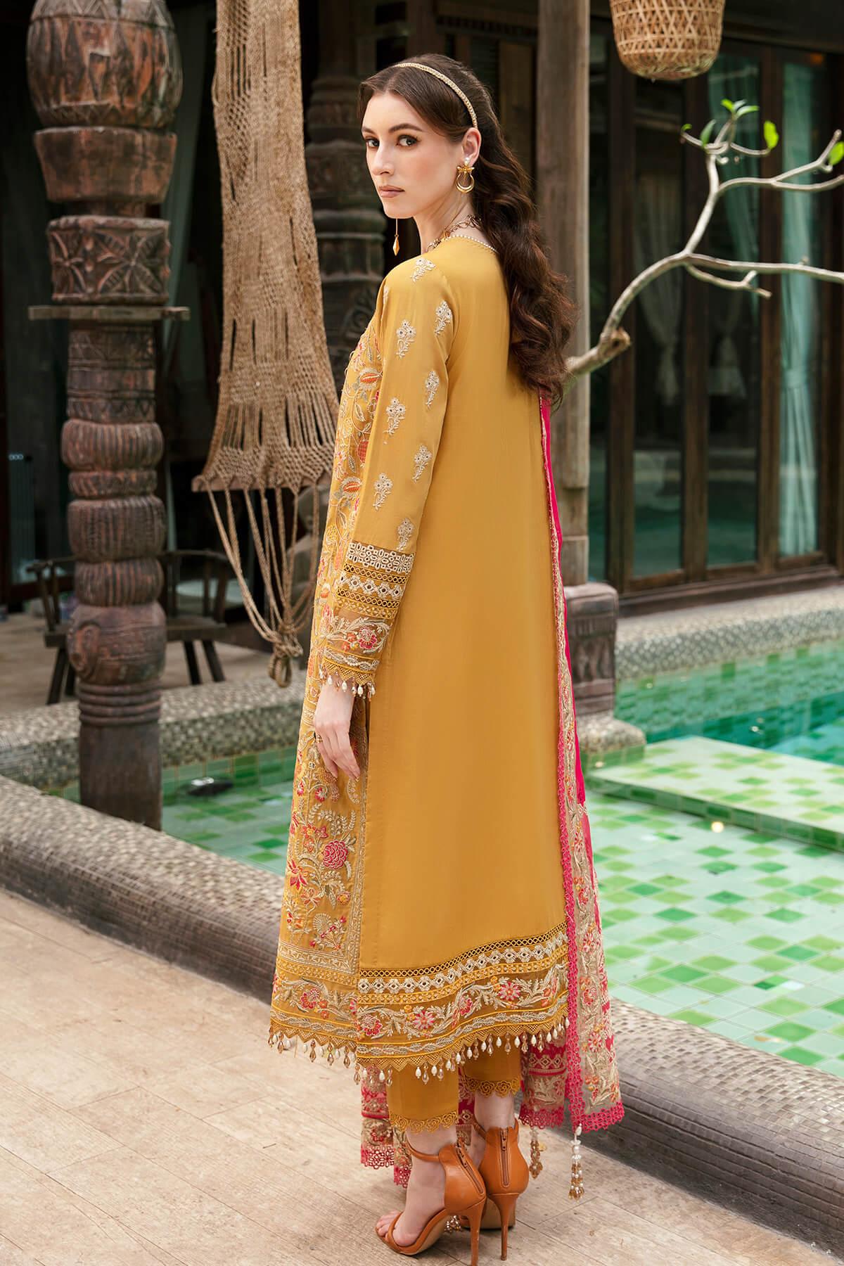 Imrozia Premium | Reve Luxury Lawn | S.L 53 Elea - Aqsa Fabrics