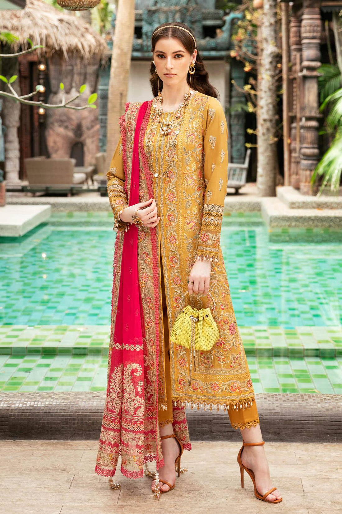 Imrozia Premium | Reve Luxury Lawn | S.L 53 Elea - Aqsa Fabrics
