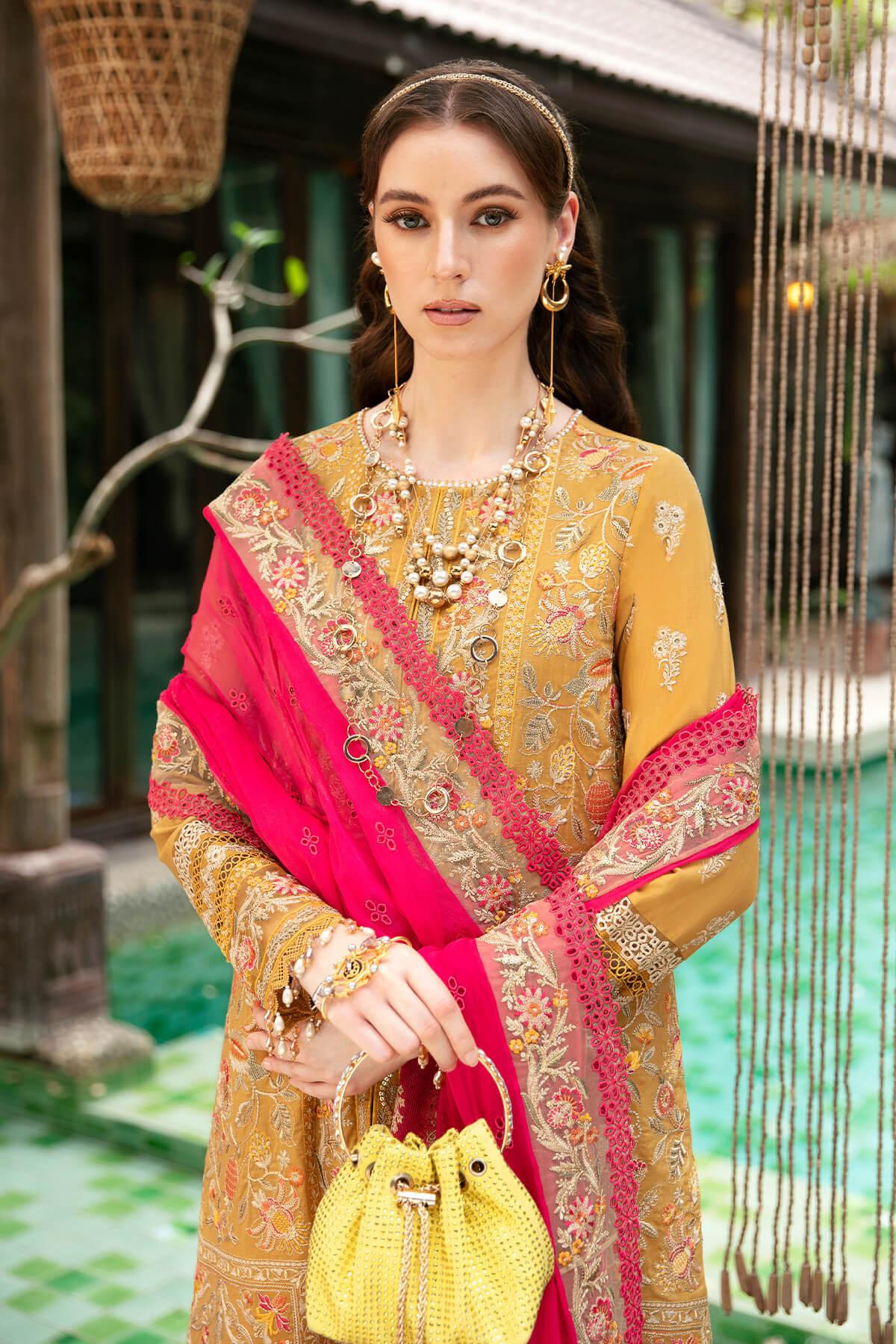 Imrozia Premium | Reve Luxury Lawn | S.L 53 Elea - Aqsa Fabrics