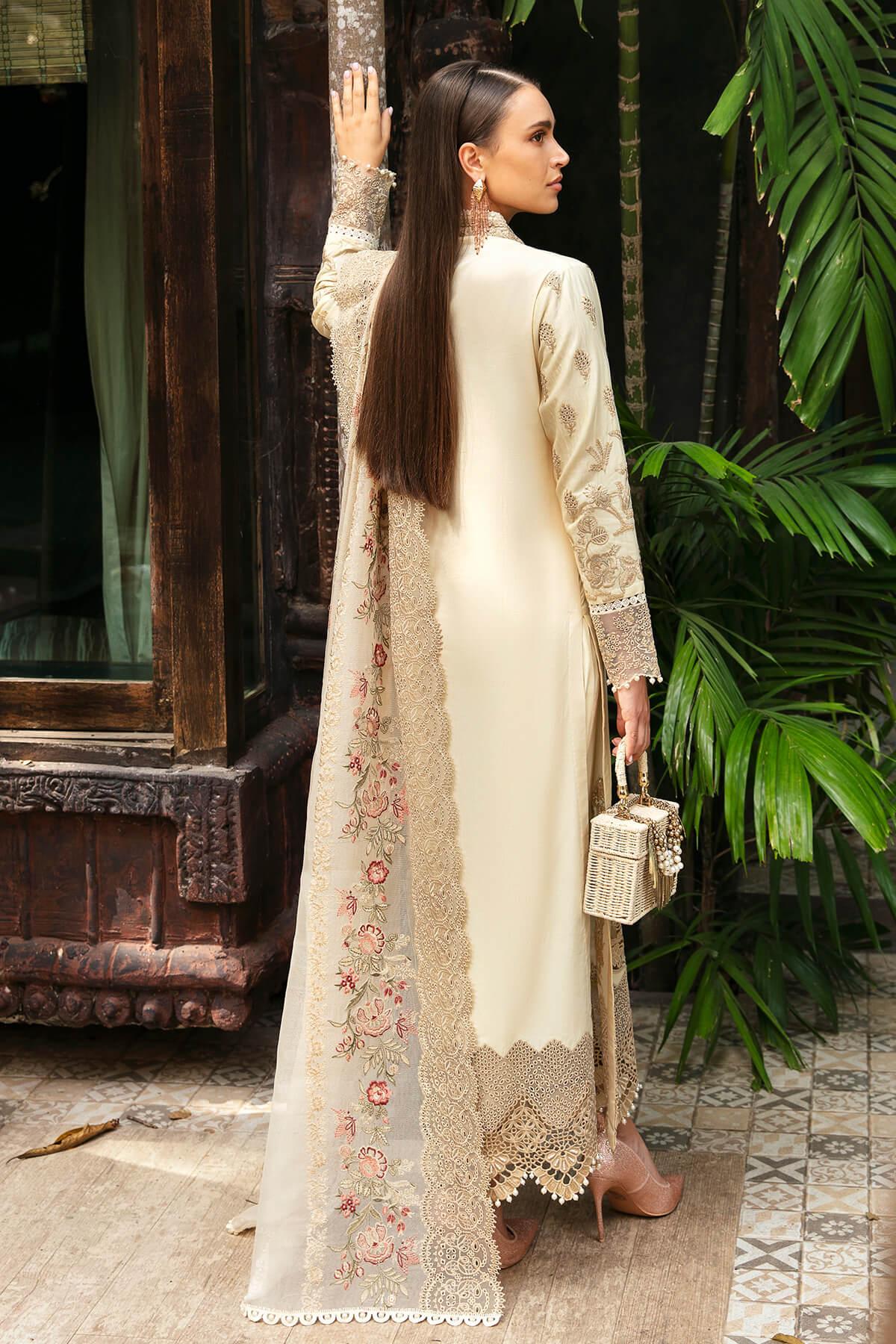 Imrozia Premium | Reve Luxury Lawn | S.L 54 AurÃÂ©lie - Aqsa Fabrics
