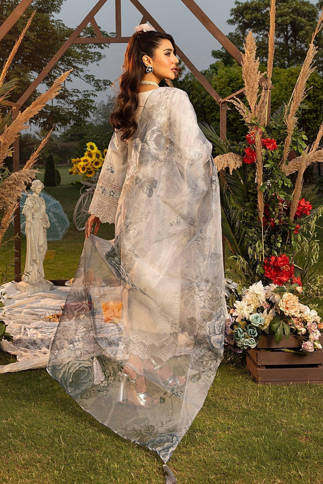 Imrozia Premium | Rang e Bahar | IP-128 ARHAB - Aqsa Fabrics