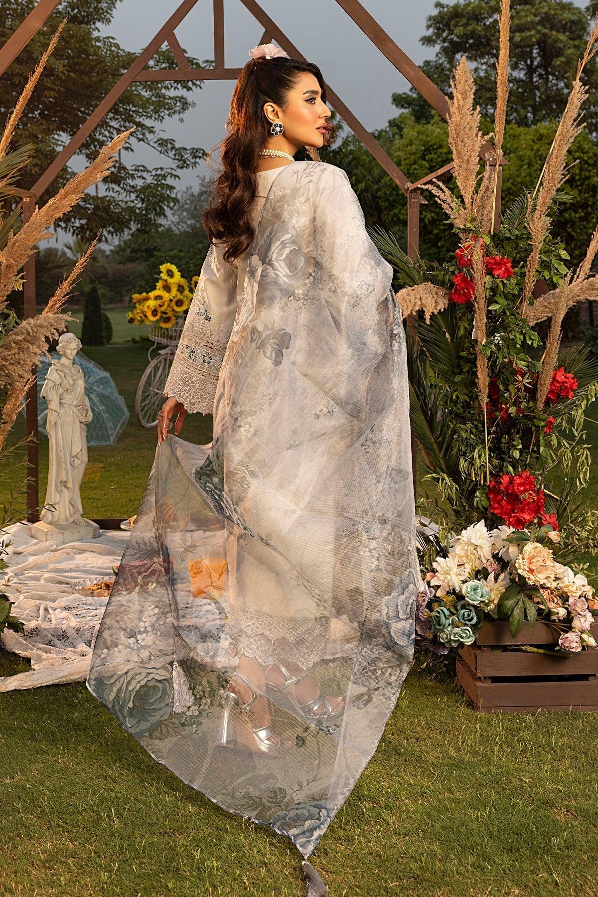 Imrozia Premium | Rang e Bahar | IP-128 ARHAB - Aqsa Fabrics