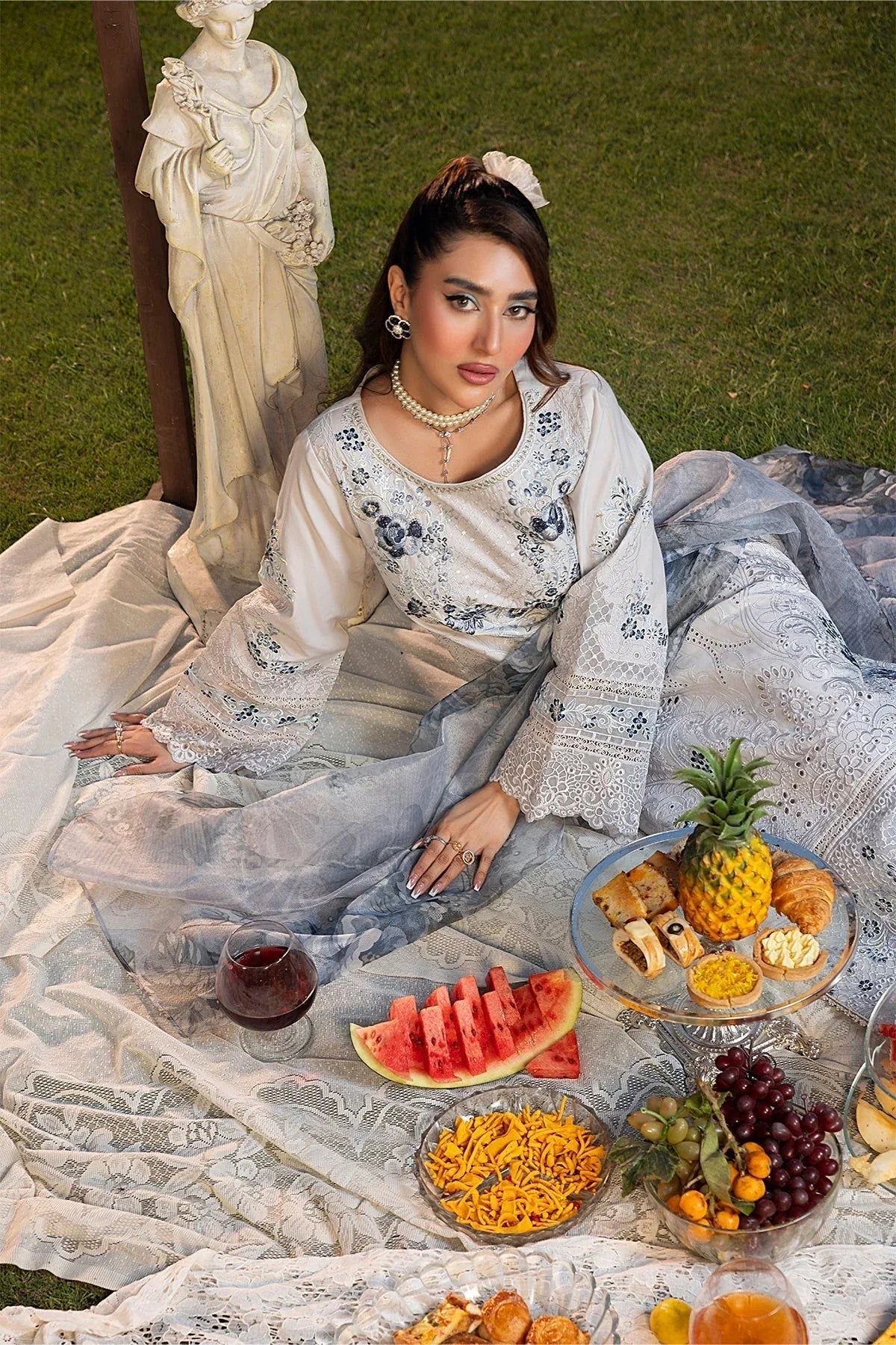 Imrozia Premium | Rang e Bahar | IP-128 ARHAB - Aqsa Fabrics
