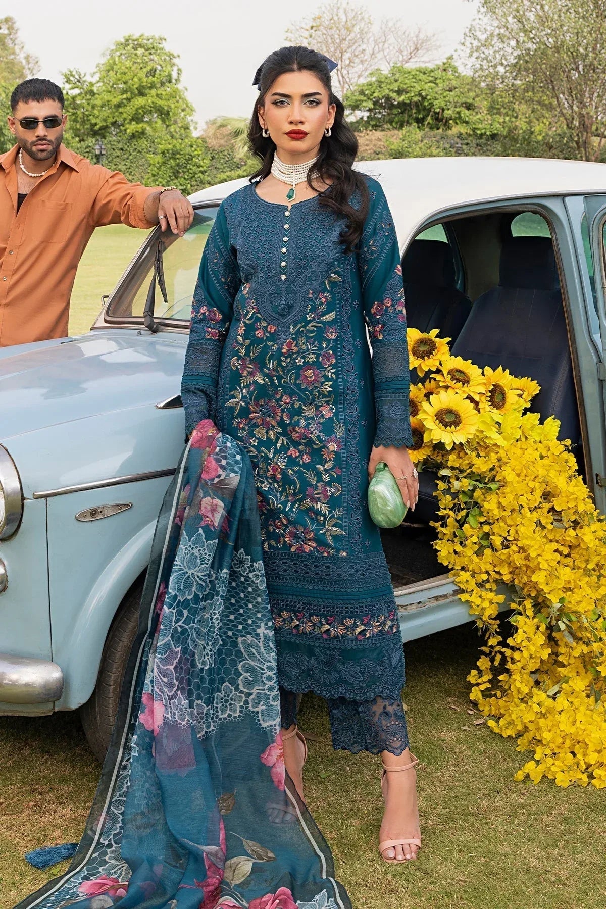 Imrozia Premium | Rang e Bahar | IP-129 AMISH - Aqsa Fabrics