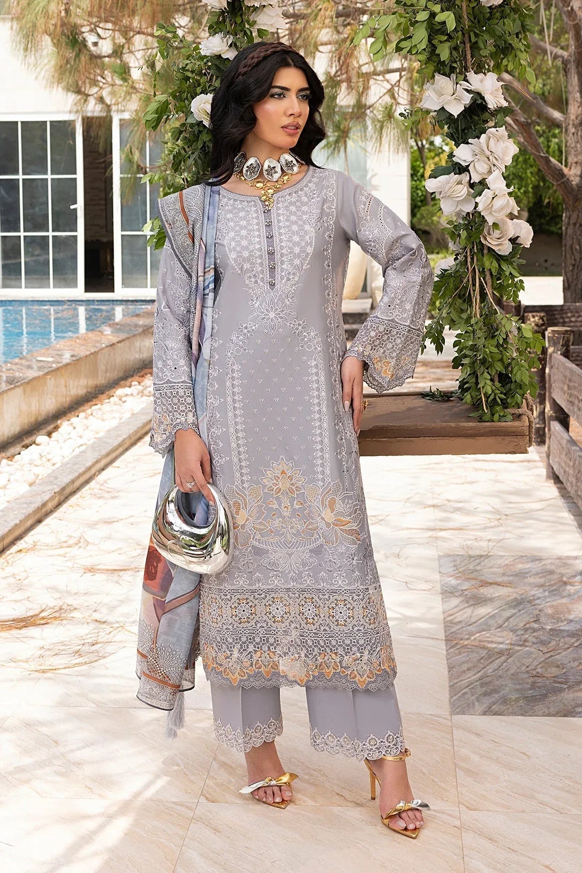 Imrozia Premium | Rang e Bahar | IP-130 NORA - Aqsa Fabrics