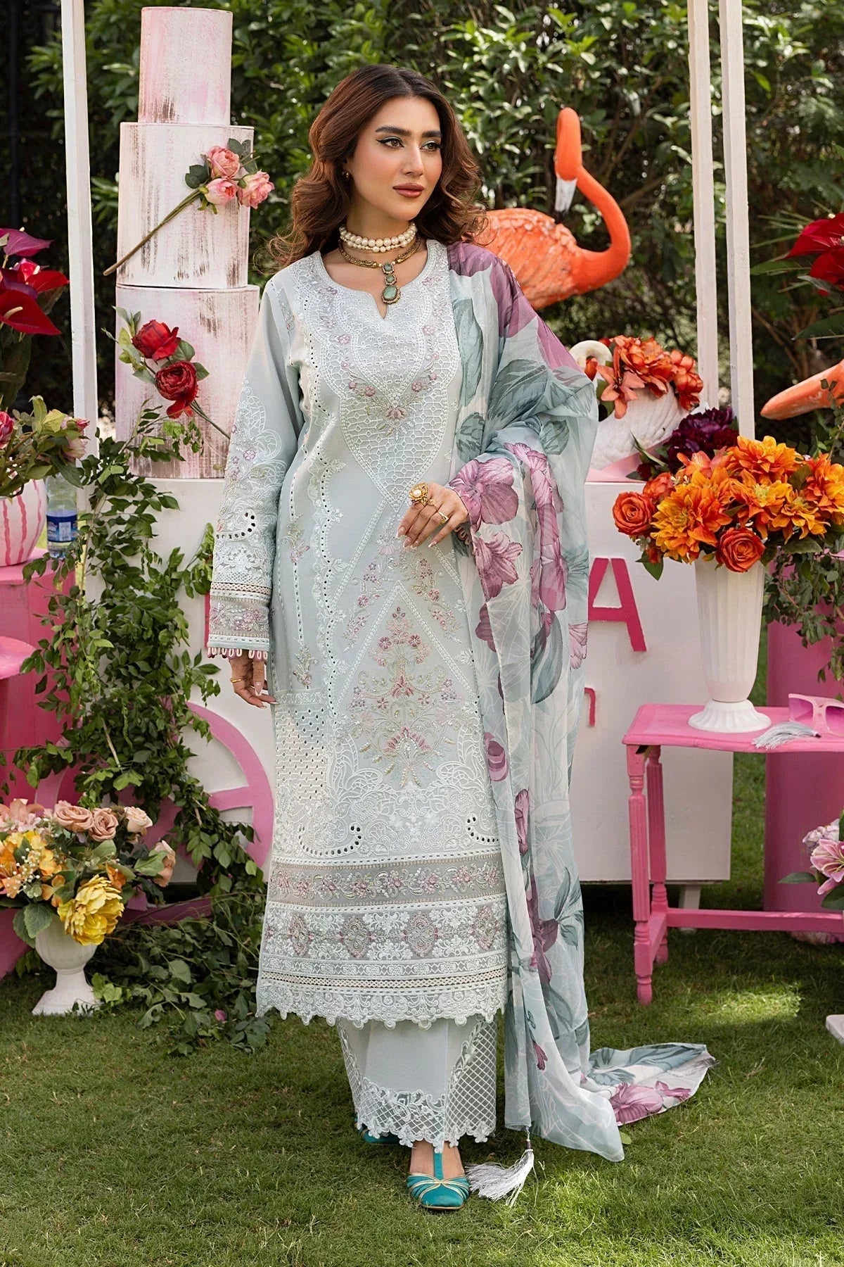 Imrozia Premium | Rang e Bahar | IP-131 INARA - Aqsa Fabrics