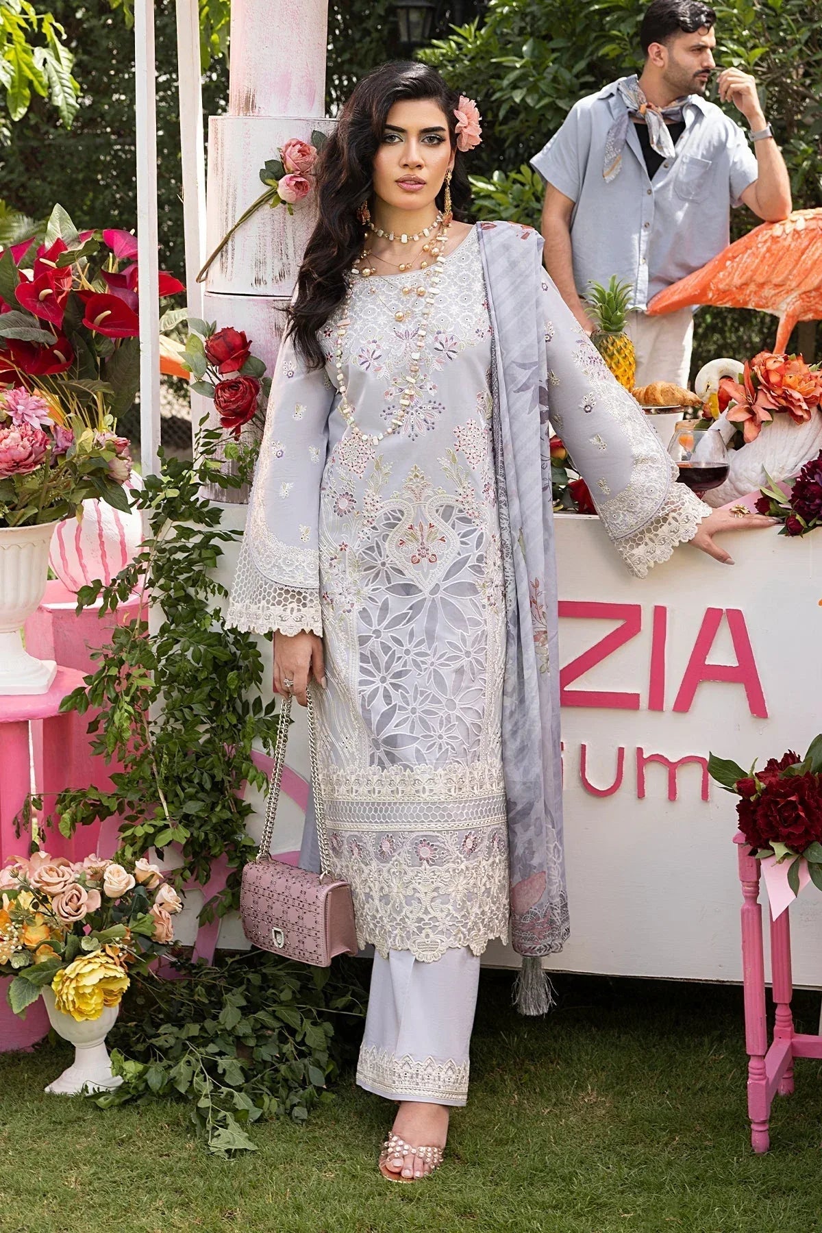 Imrozia Premium | Rang e Bahar | IP-133 EAHAAL - Aqsa Fabrics
