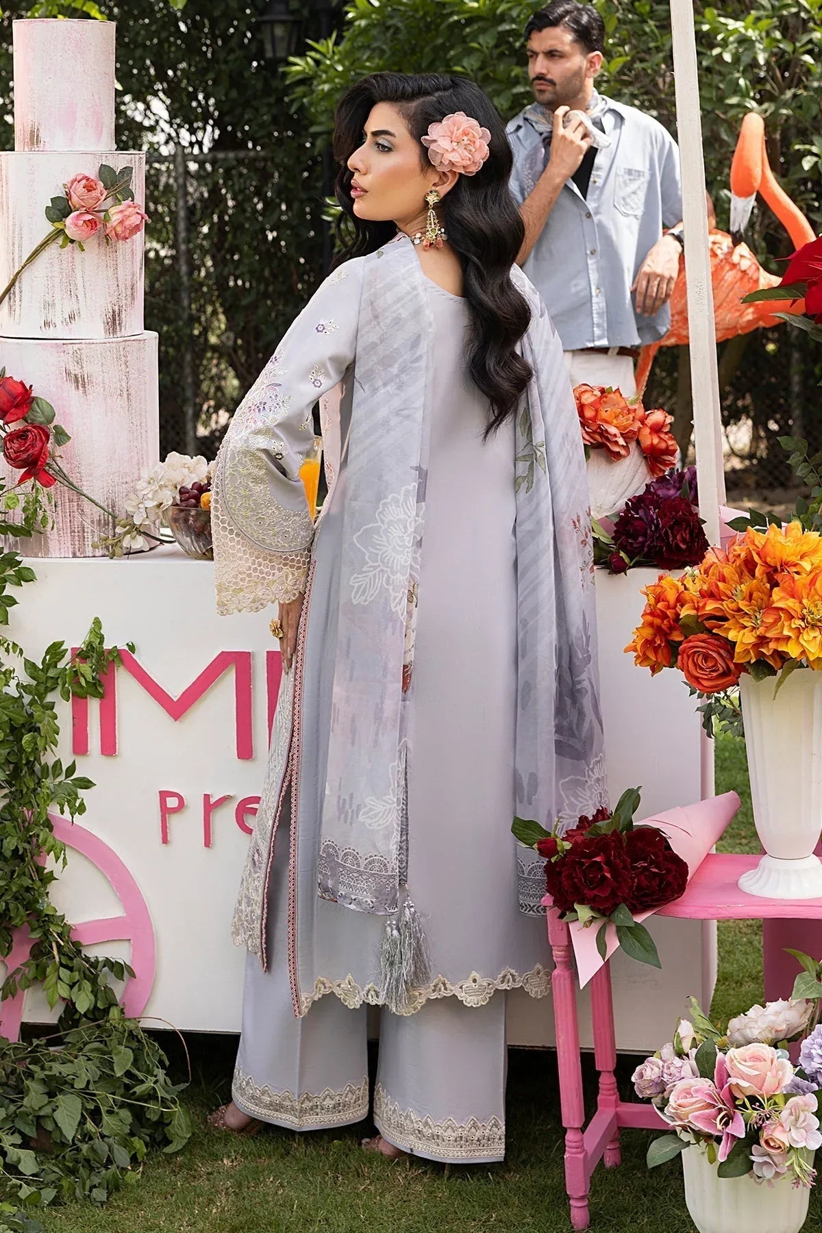 Imrozia Premium | Rang e Bahar | IP-133 EAHAAL - Aqsa Fabrics