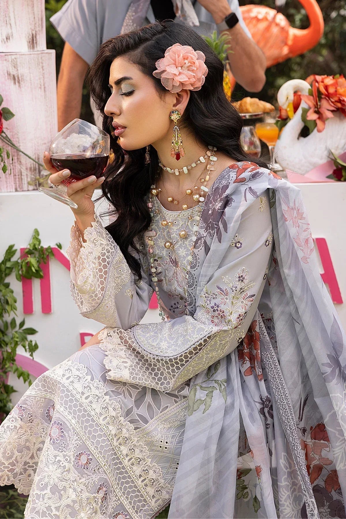 Imrozia Premium | Rang e Bahar | IP-133 EAHAAL - Aqsa Fabrics
