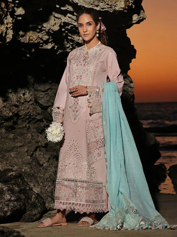 Izel | Saahil Signature Lawn 24 | SOFFIO - Aqsa Fabrics