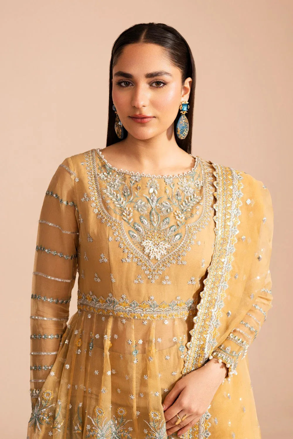 Maryum N Maria | Zircon Formals | JAHANANA - MS40074 - Aqsa Fabrics