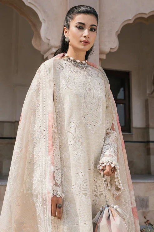 Jazmin | Shahkaar Luxury Lawn 24 | SL24-D7 - Aqsa Fabrics