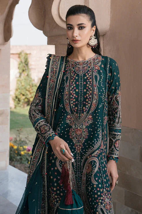 Jazmin | Shahkaar Luxury Lawn 24 | SL24-D10 - Aqsa Fabrics