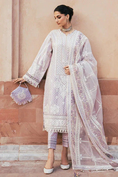 Jazmin | Shahkaar Luxury Lawn 24 | SL24-D13 - Aqsa Fabrics