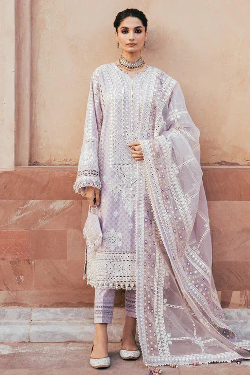 Jazmin | Shahkaar Luxury Lawn 24 | SL24-D13 - Aqsa Fabrics
