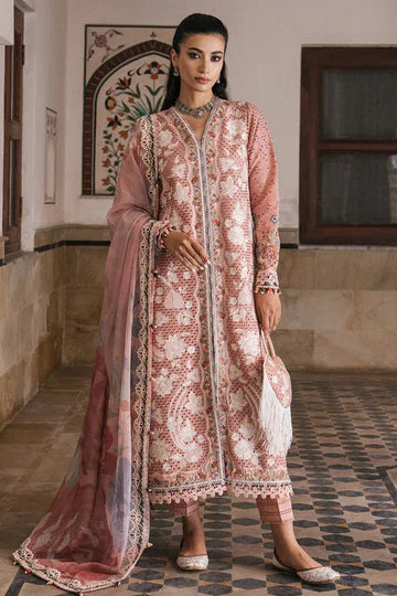 Jazmin | Shahkaar Luxury Lawn 24 | SL24-D4 - Aqsa Fabrics