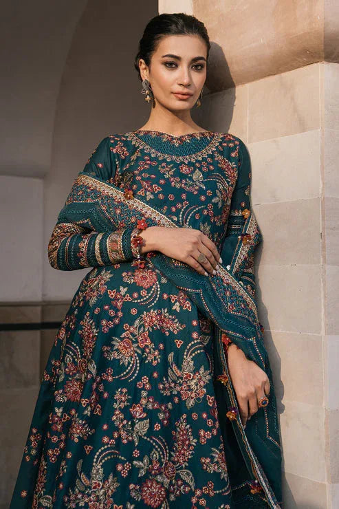 Jazmin | Shahkaar Luxury Lawn 24 | SL24-D16 - Aqsa Fabrics