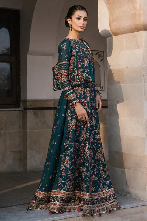 Jazmin | Shahkaar Luxury Lawn 24 | SL24-D16 - Aqsa Fabrics