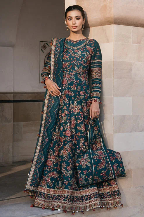 Jazmin | Shahkaar Luxury Lawn 24 | SL24-D16 - Aqsa Fabrics