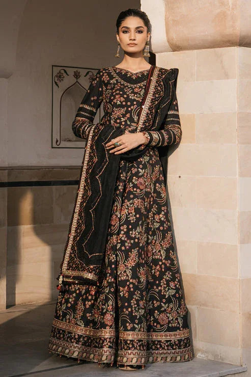 Jazmin | Shahkaar Luxury Lawn 24 | SL24-D15 - Aqsa Fabrics