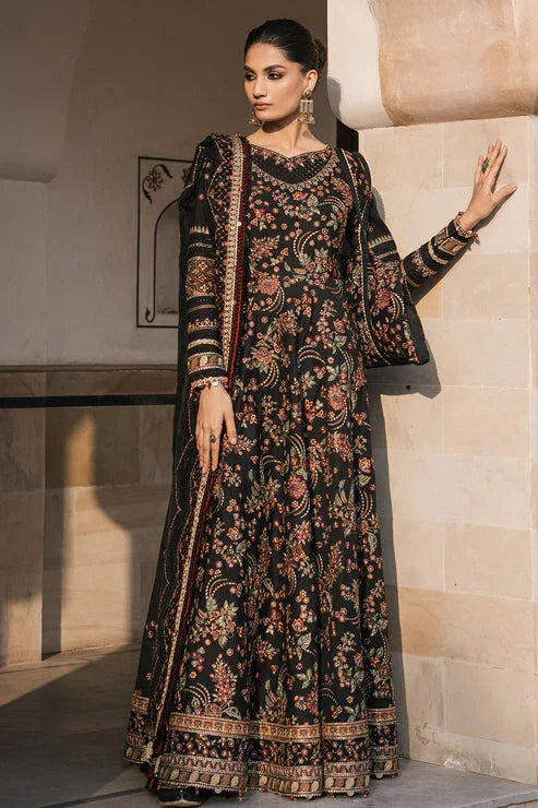 Jazmin | Shahkaar Luxury Lawn 24 | SL24-D15 - Aqsa Fabrics