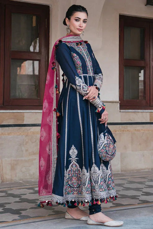 Jazmin | Shahkaar Luxury Lawn 24 | SL24-D12 - Aqsa Fabrics