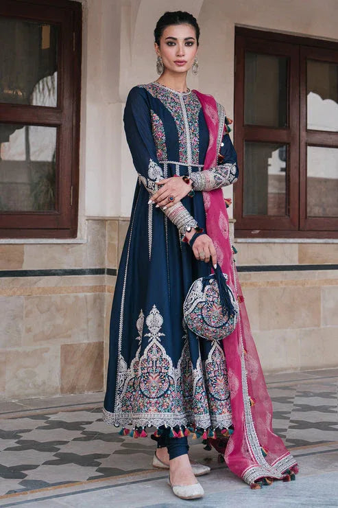 Jazmin | Shahkaar Luxury Lawn 24 | SL24-D12 - Aqsa Fabrics