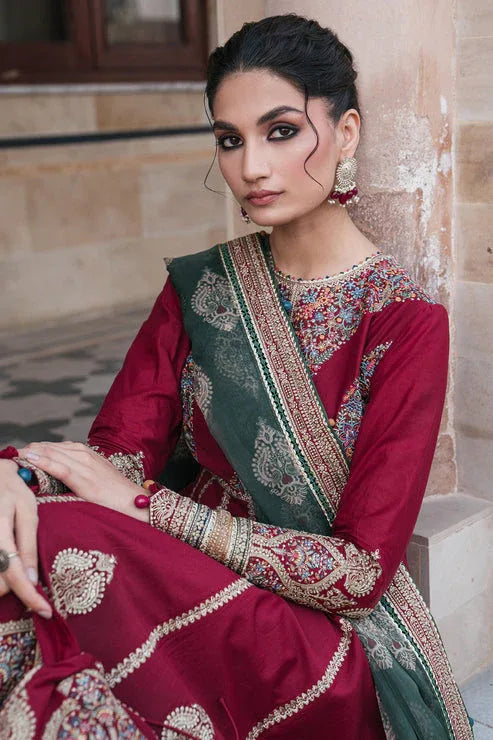 Jazmin | Shahkaar Luxury Lawn 24 | SL24-D11 - Aqsa Fabrics
