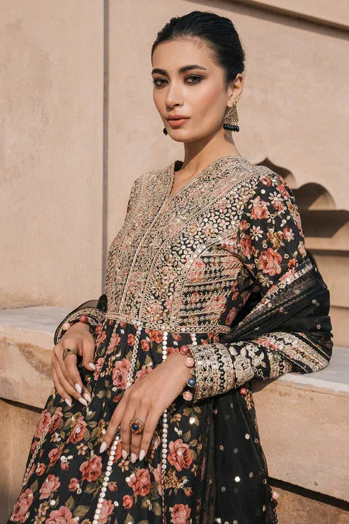 Jazmin | Shahkaar Luxury Lawn 24 | SL24-D2 - Aqsa Fabrics
