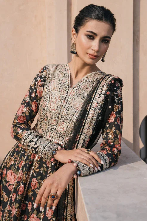 Jazmin | Shahkaar Luxury Lawn 24 | SL24-D2 - Aqsa Fabrics