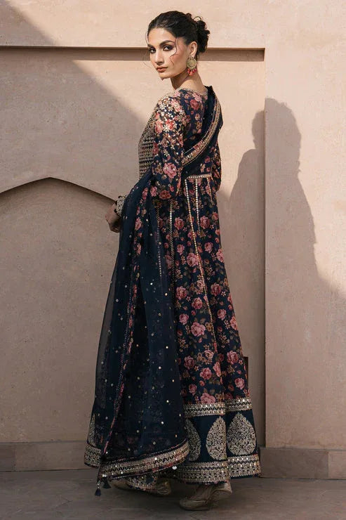 Jazmin | Shahkaar Luxury Lawn 24 | SL24-D1 - Aqsa Fabrics