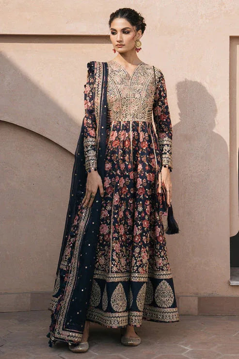 Jazmin | Shahkaar Luxury Lawn 24 | SL24-D1 - Aqsa Fabrics