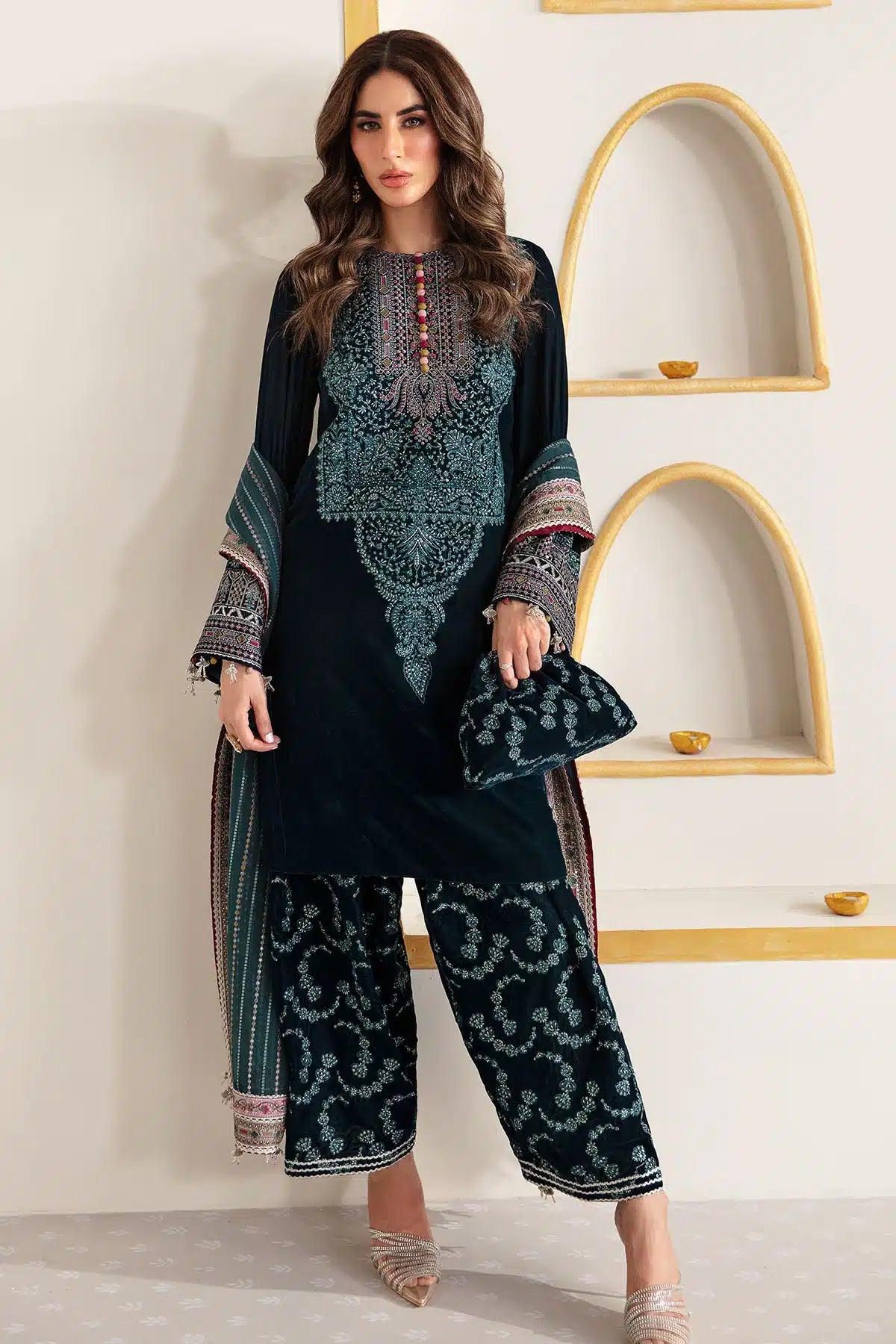 Jazmin | Velvet 23 | VF-2006 - Aqsa Fabrics