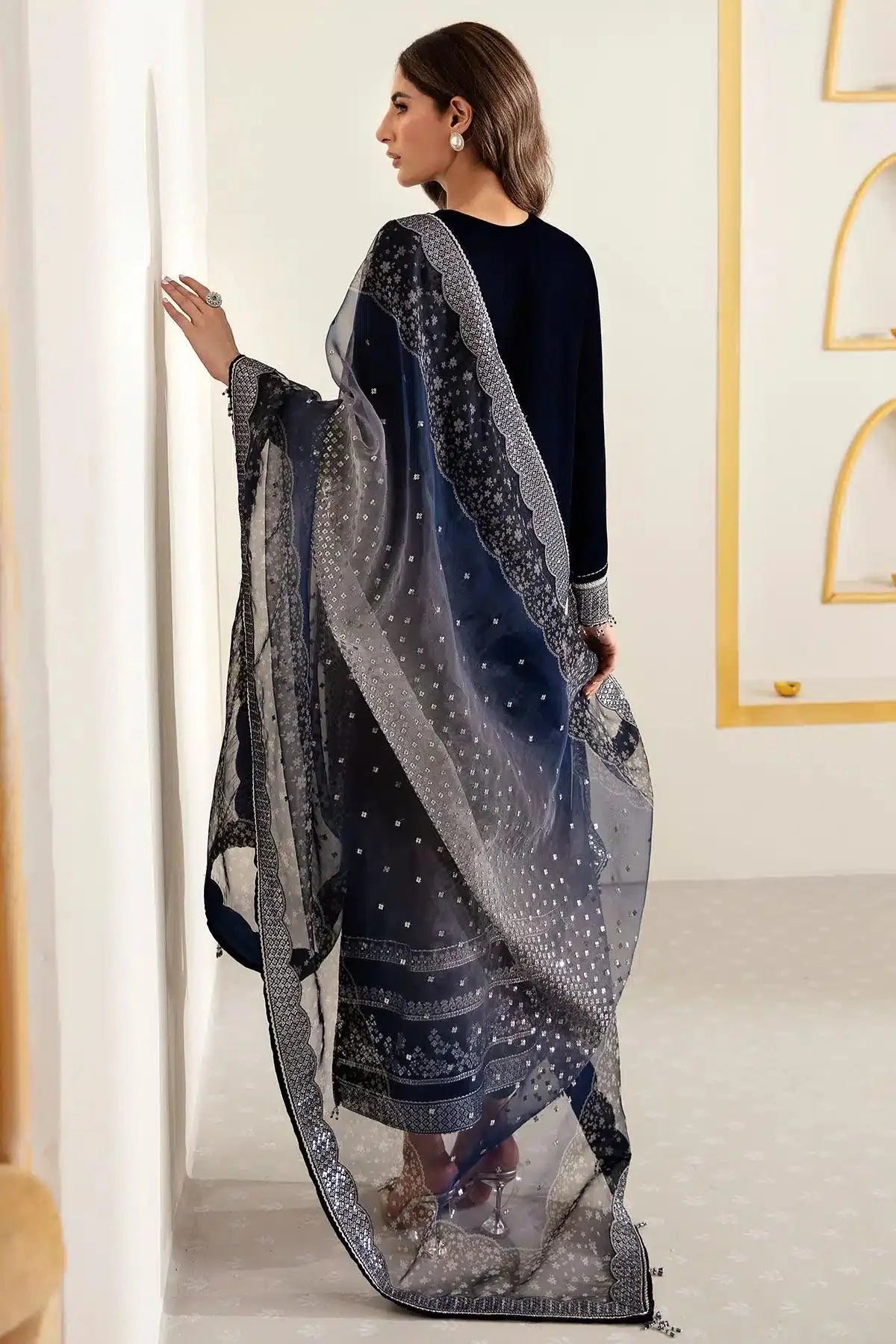 Jazmin | Velvet 23 | VF-2007 - Aqsa Fabrics