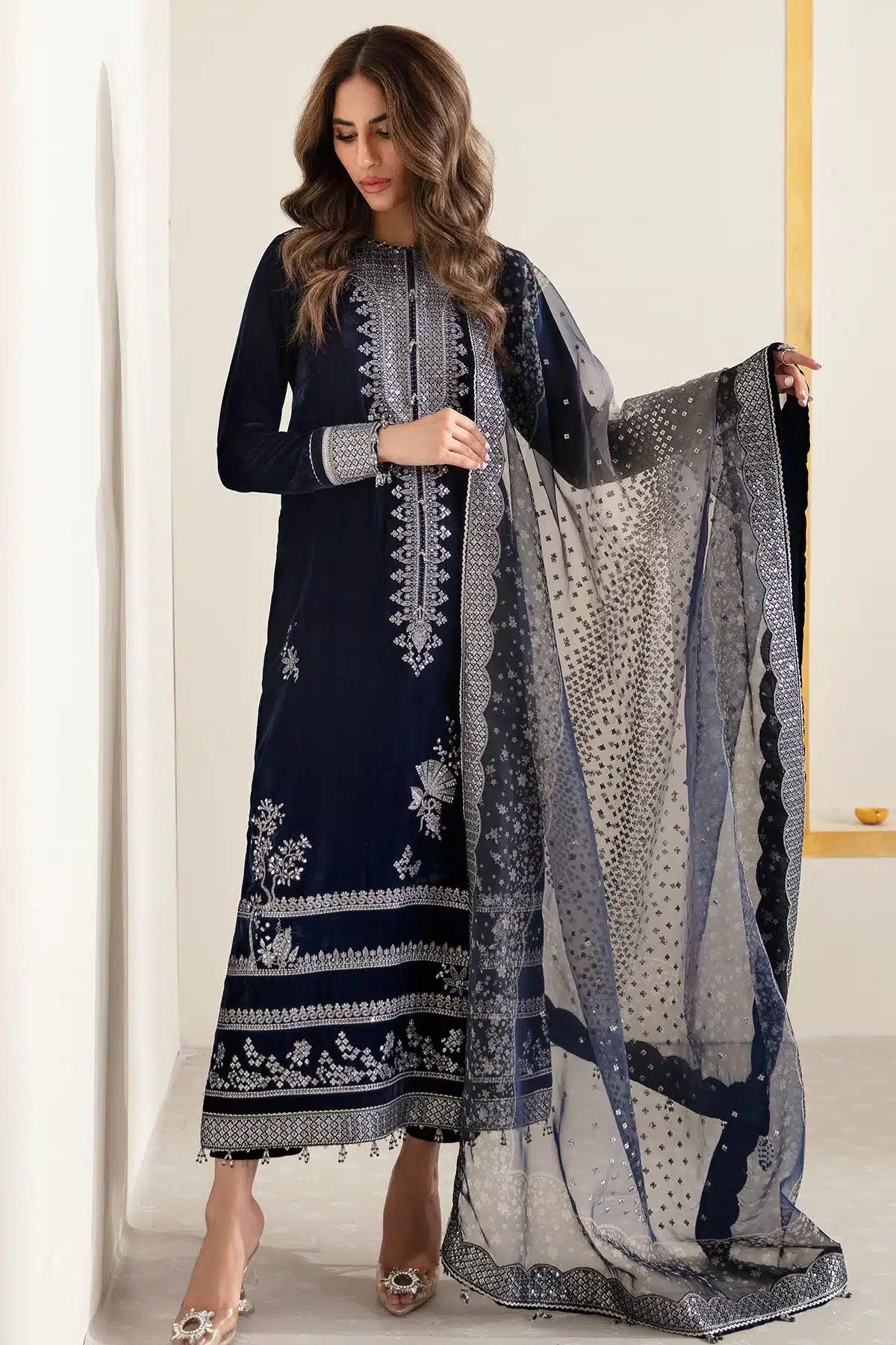 Jazmin | Velvet 23 | VF-2007 - Aqsa Fabrics